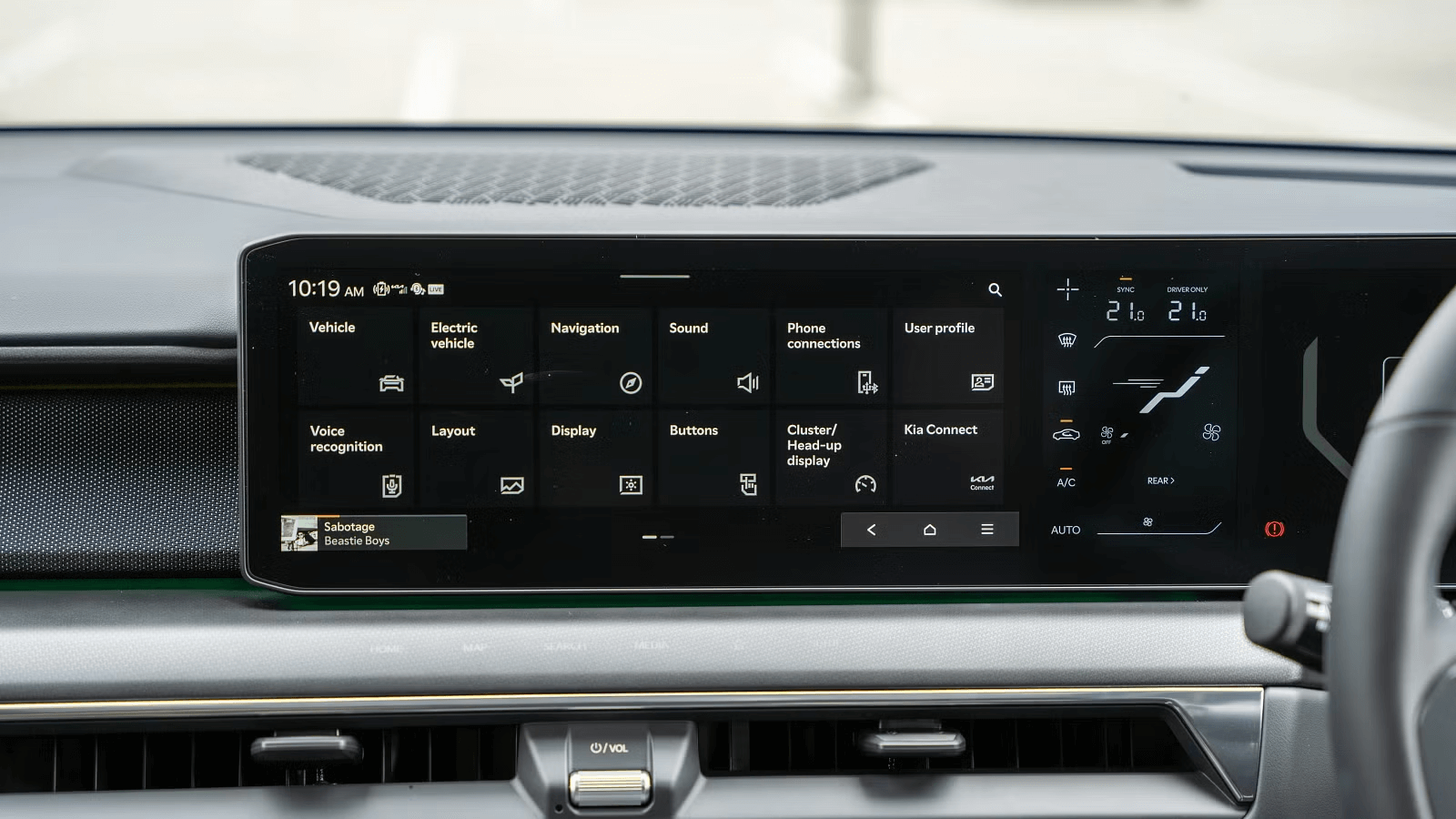 Kia EV9 2025 Interior cabin